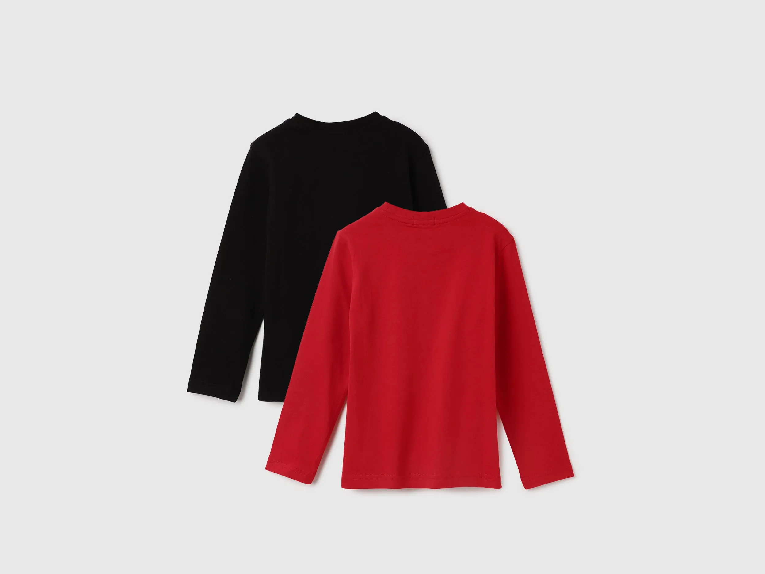 Regular Fit Crew Neck Printed Pack of 2 T Shirts