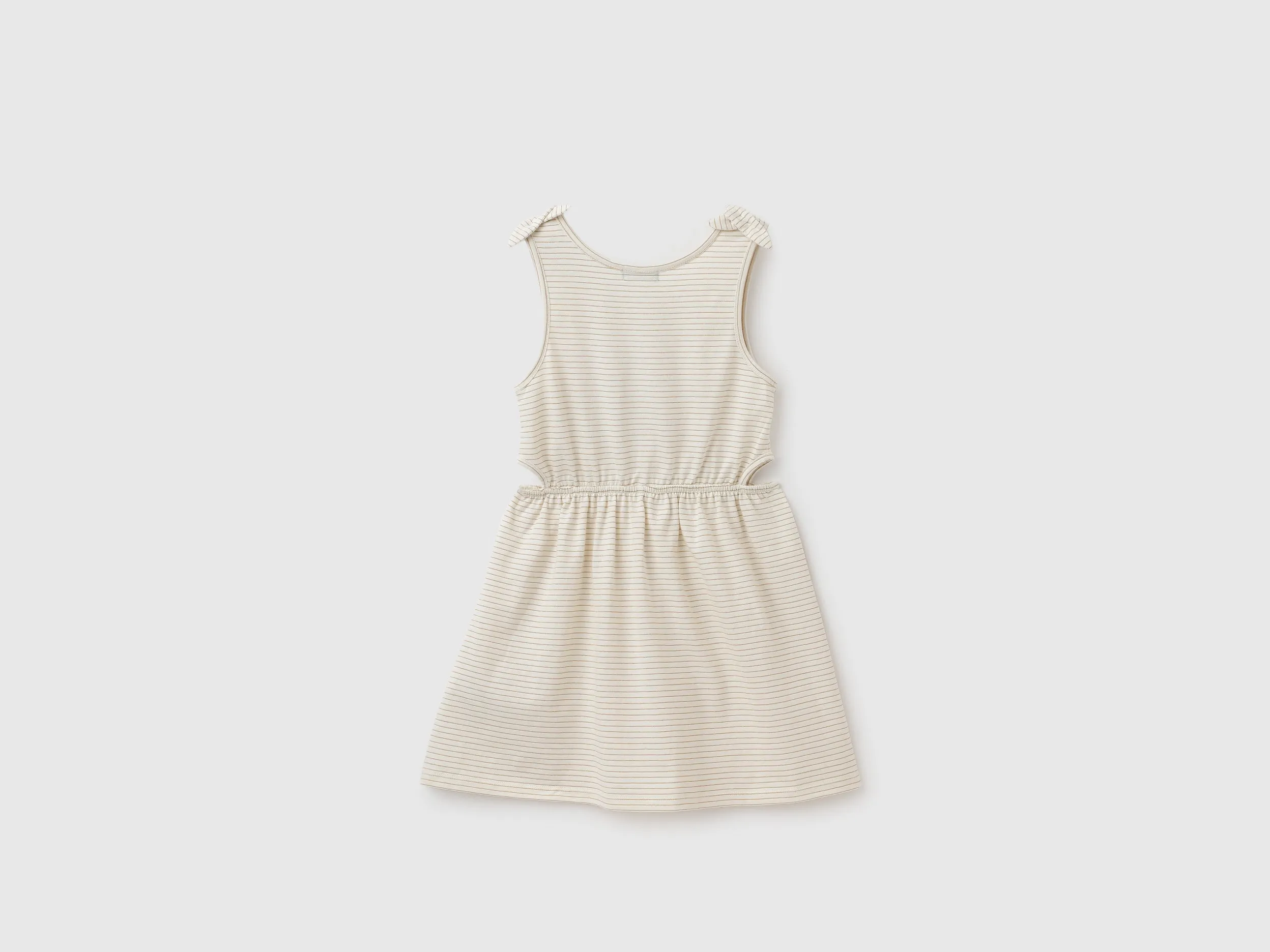 Regular Fit Round Neck Embroidered Fit and Flare Dress