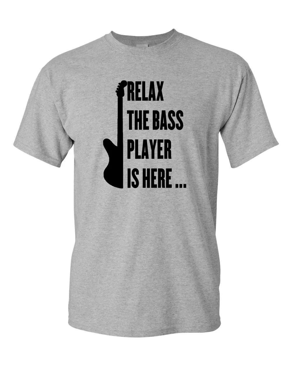 Relax The Bass Player Is here T-shirt, Music T-shirt, Guitar Tees, Bass Tees