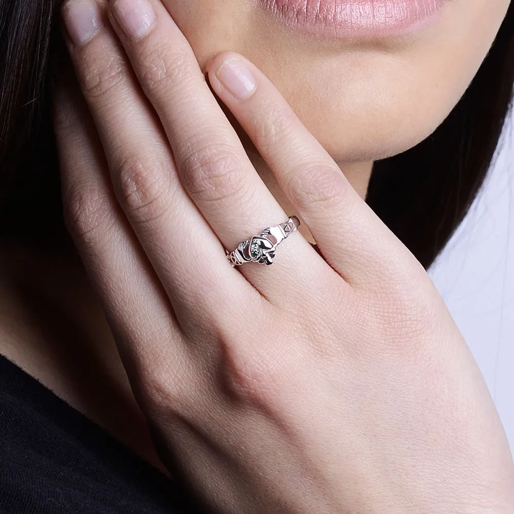 Retired Silver PURITY Claddagh Ring LS-PURCLAD1