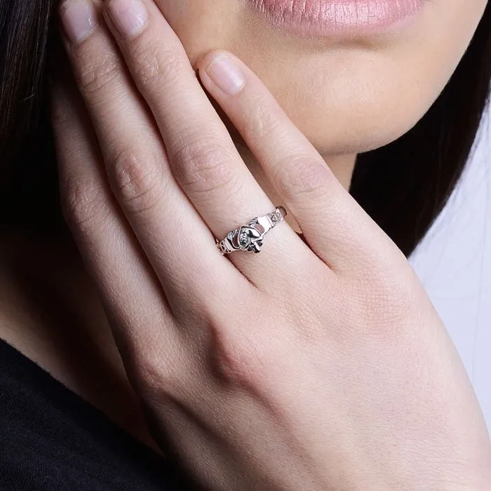 Retired Silver PURITY Claddagh Ring LS-PURCLAD1
