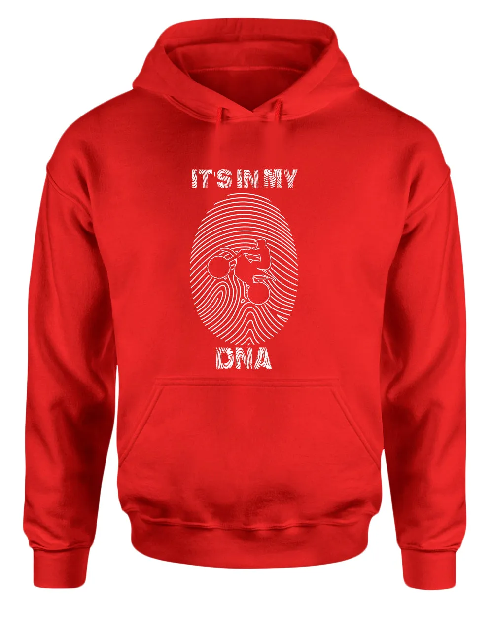 Riding, it's in my DNA hoodie