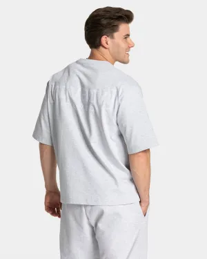 RI’VAIV Oversized T-Shirt Men "Hellgrau"