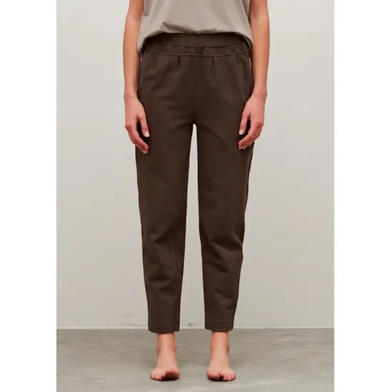 Riverside Tapered Knit Cotton Pants