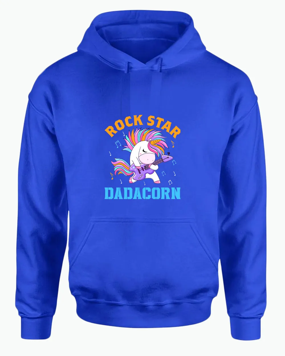 Rockstar dadacorn hoodie, dad of girl hoodie