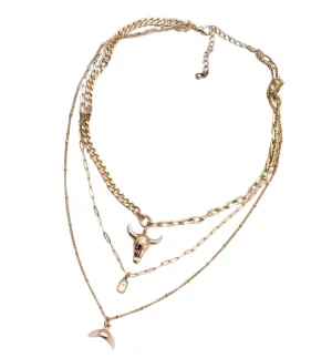 Rodeo Multi Layered Necklace