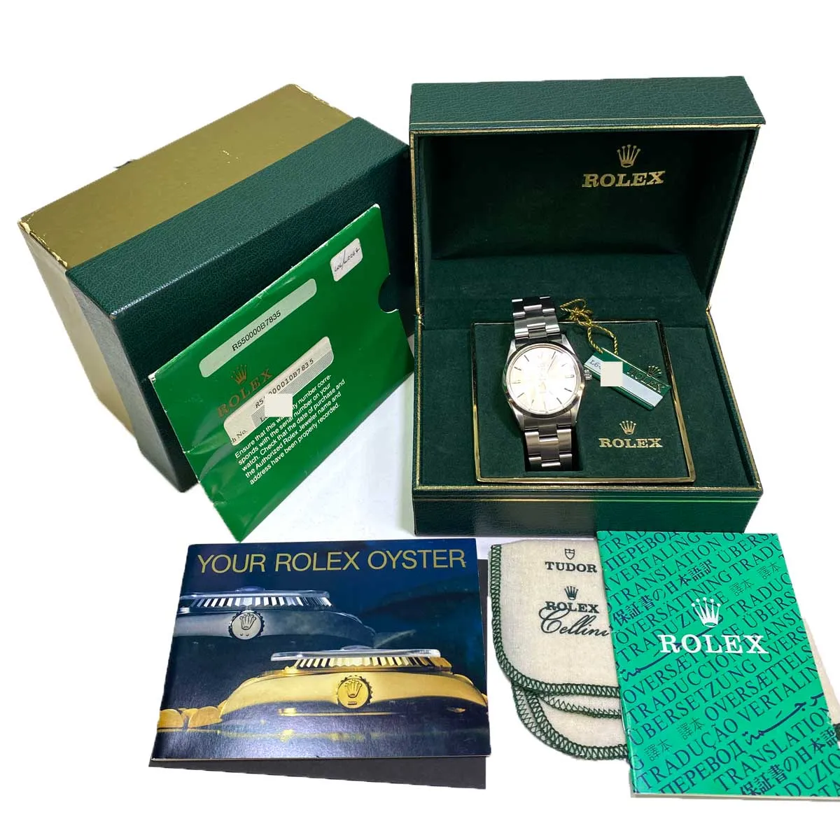 Rolex Air King Silver Dial