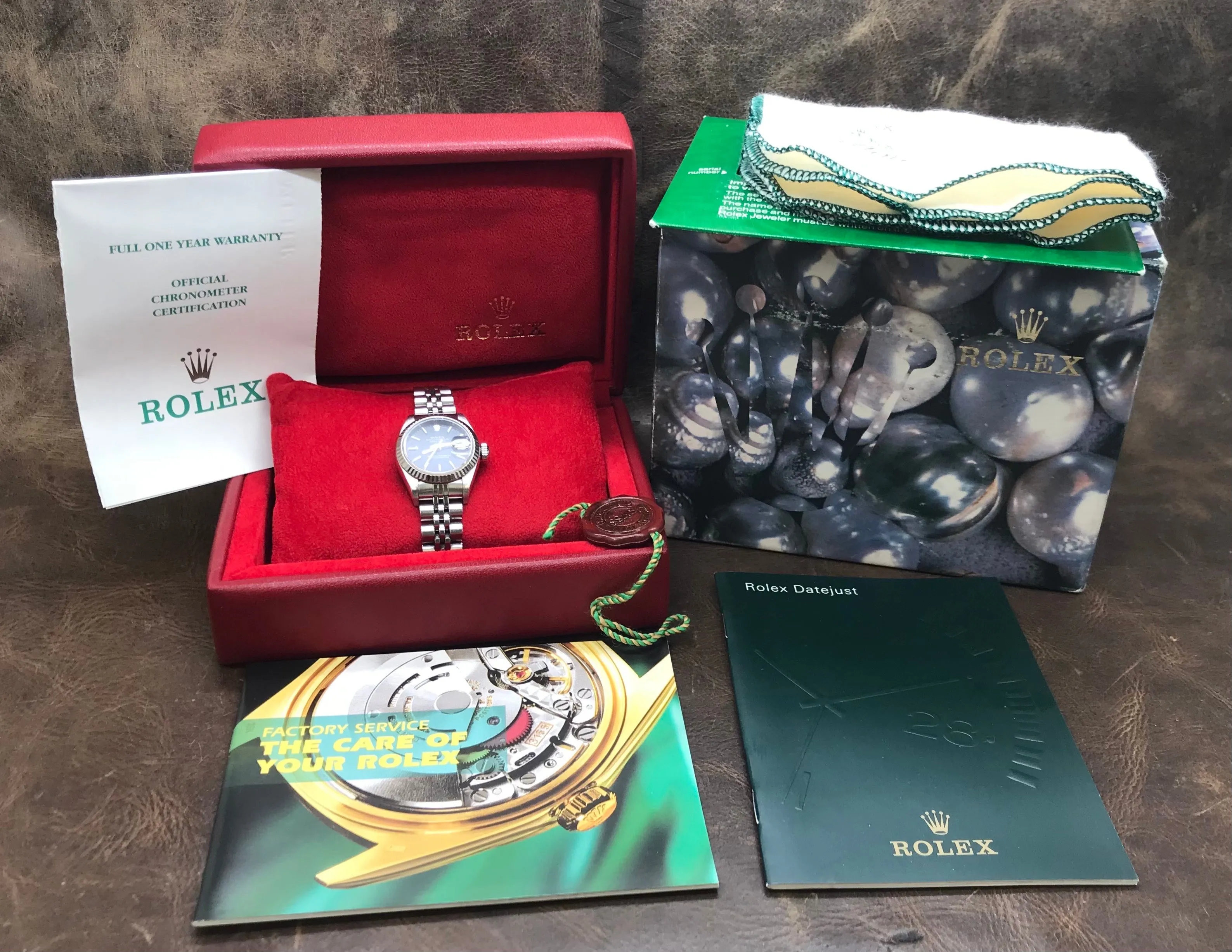 Rolex Datejust 26mm 79174 Black Dial Automatic Women's Watch