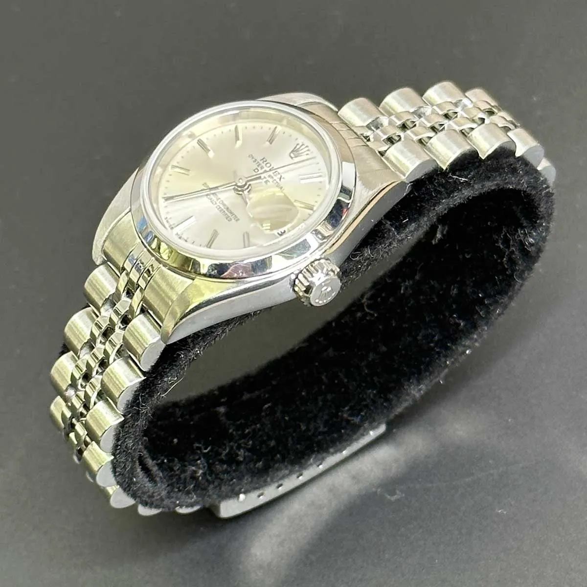 Rolex Lady Date 26 SS - Silver Dial