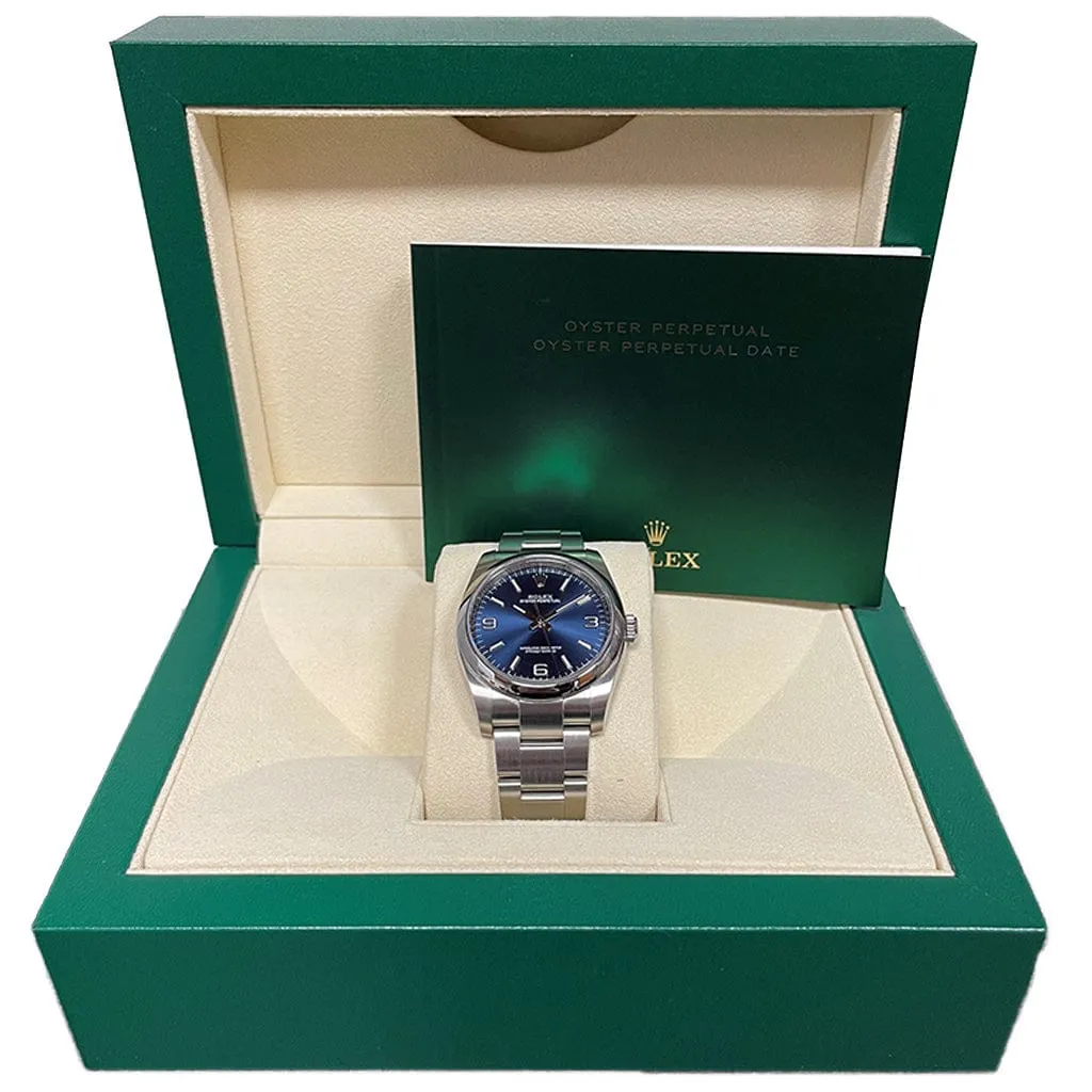 Rolex Oyster Perpetual 36 116000 Blue Dial - Pre-Owned