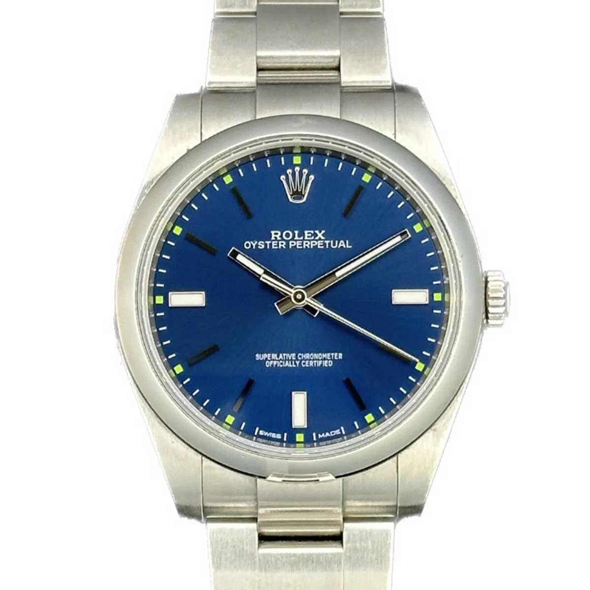 Rolex Oyster Perpetual 39 Blue Dial