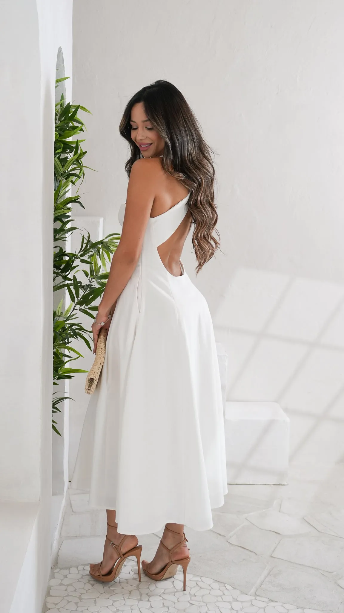 Roman Midi Dress