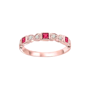 Romantic Rings of Gold and Gemstones