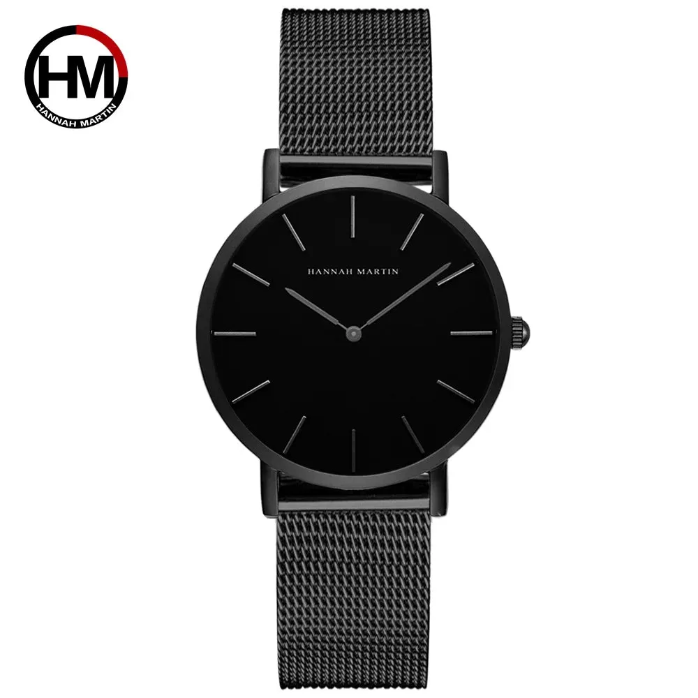 Rose Gold Mesh Women's Watch Set