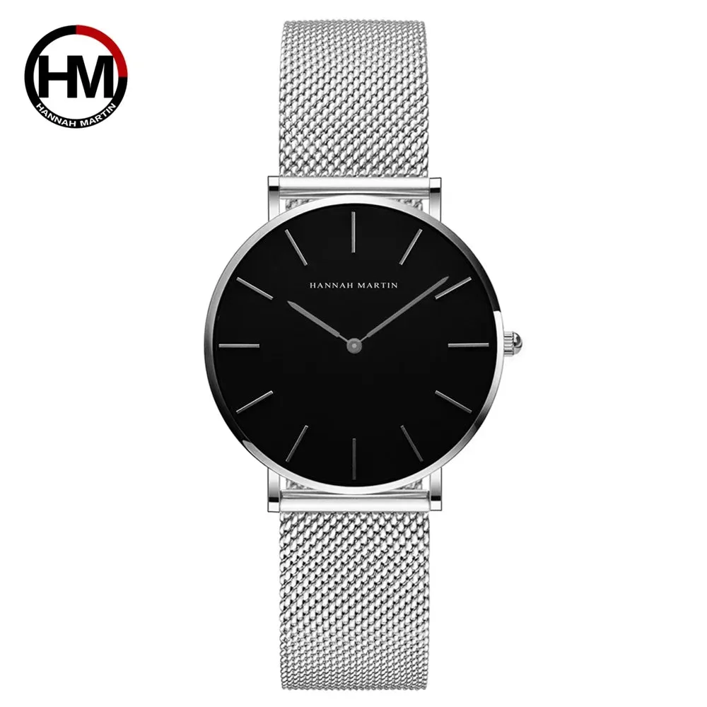 Rose Gold Mesh Women's Watch Set