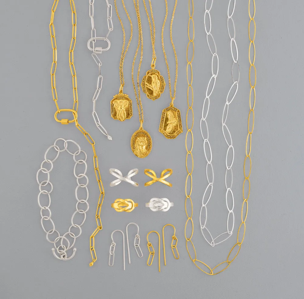 Saucer Chain Necklace