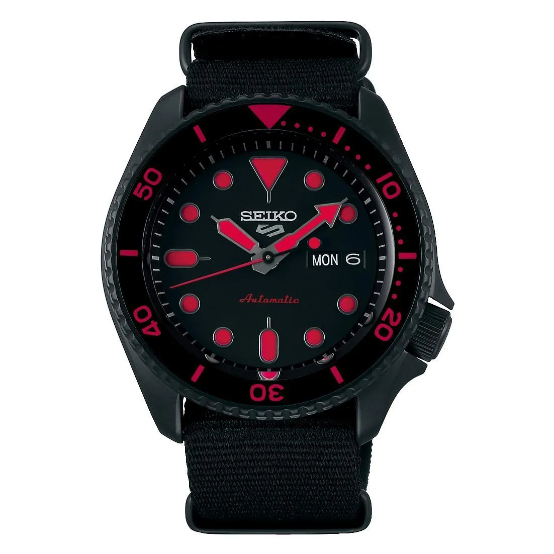 Seiko 5 Sports Automatic Black Dial Men's Watch SRPD83K1