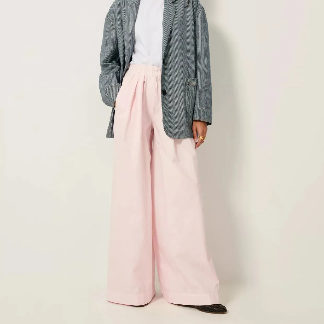 Sessun Ridye Wide-leg Pants  Sakura