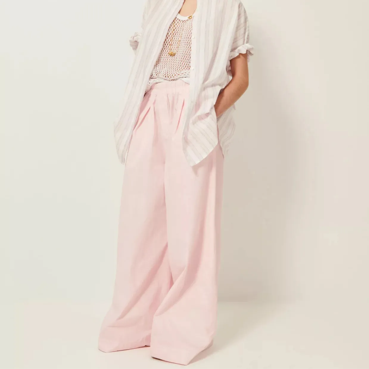 Sessun Ridye Wide-leg Pants  Sakura