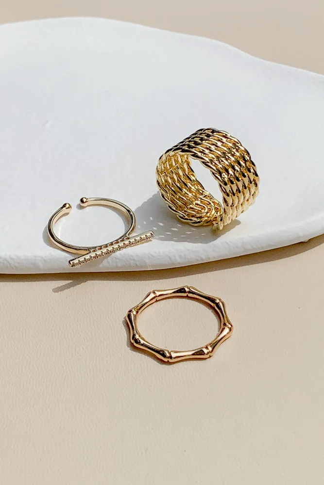Set Of Three Stacking Rings