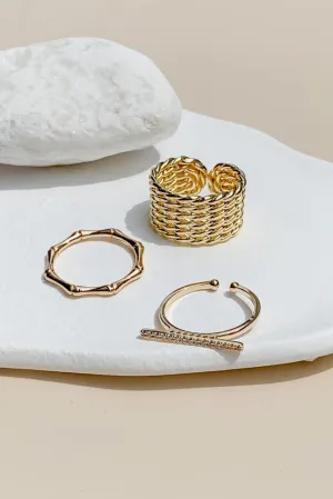 Set Of Three Stacking Rings