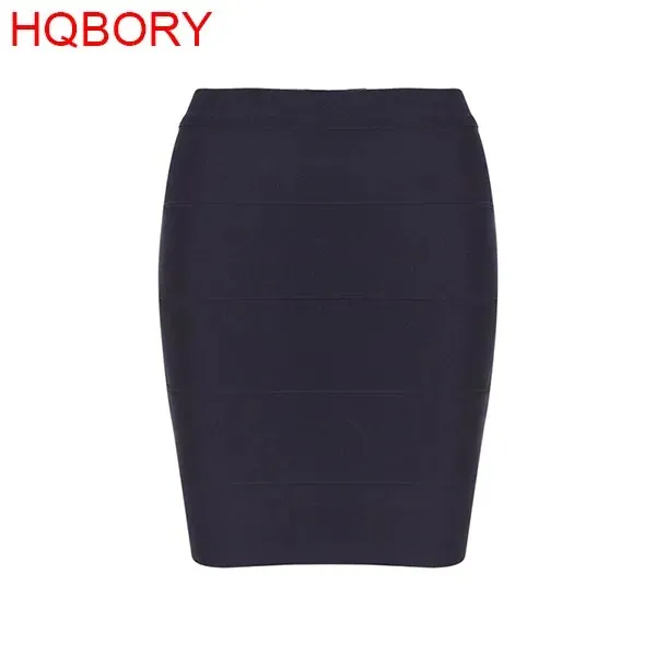 Sexy Classic Pencil Bandage Skirts For Women Quality Knit Bodycon Mini Skirt