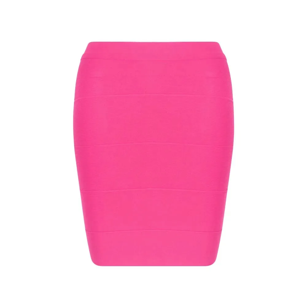 Sexy Classic Pencil Bandage Skirts For Women Quality Knit Bodycon Mini Skirt
