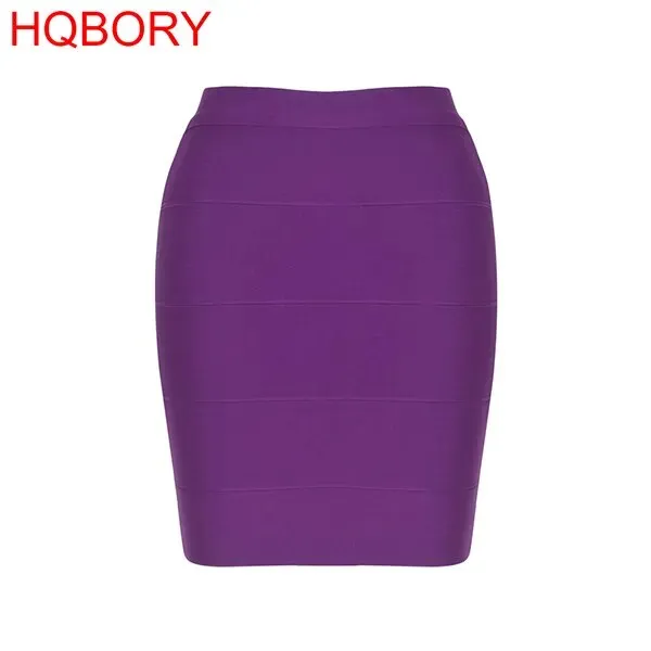 Sexy Classic Pencil Bandage Skirts For Women Quality Knit Bodycon Mini Skirt