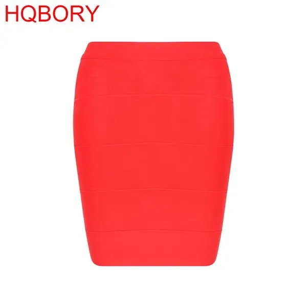 Sexy Classic Pencil Bandage Skirts For Women Quality Knit Bodycon Mini Skirt