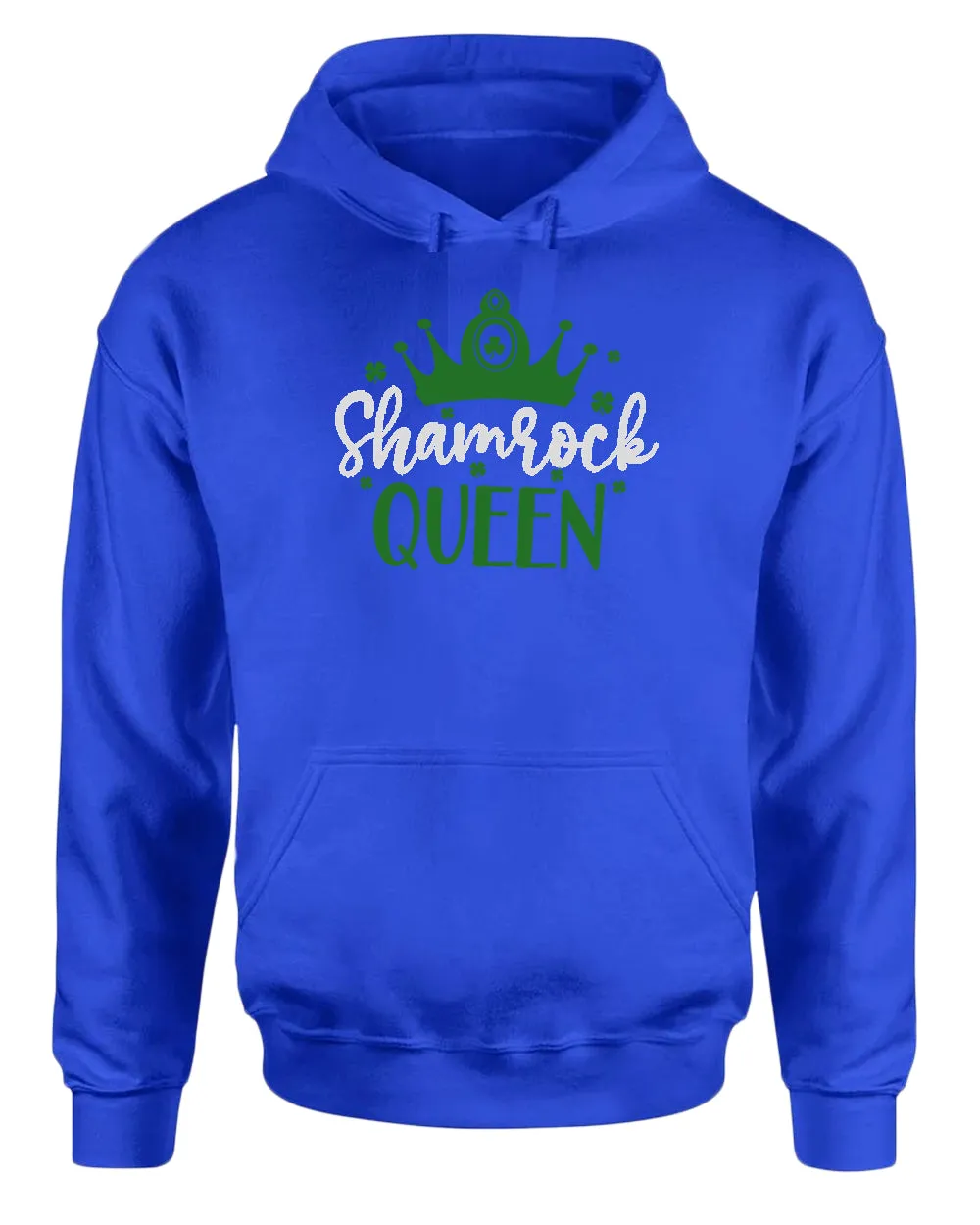 Shamrock Queen hoodie women st patrick's day hoodie