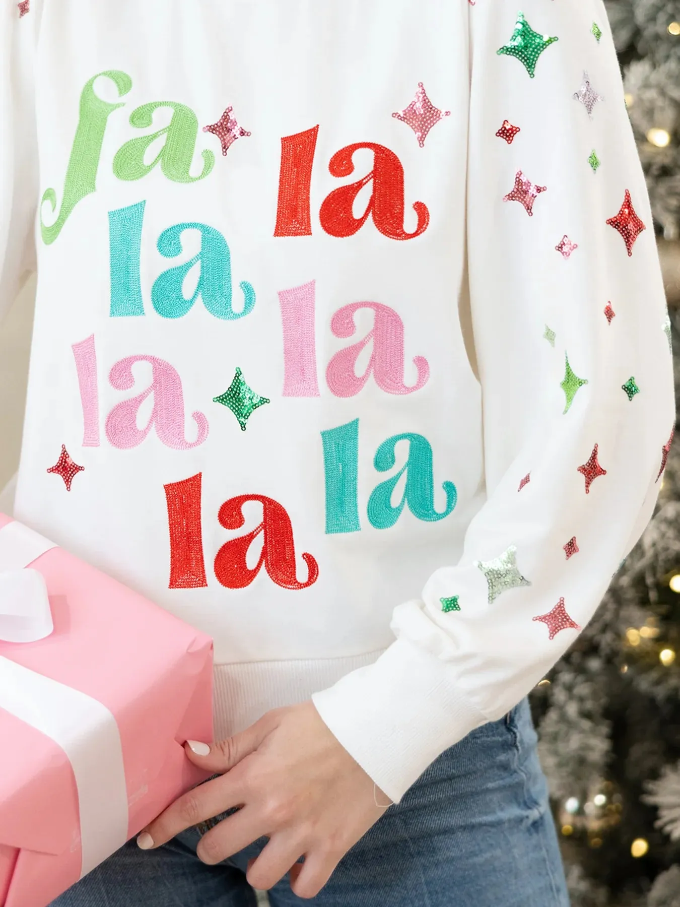 Shelby Pullover - Fa La La