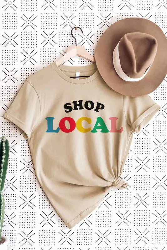SHOP LOCAL TEE PLUS SIZE