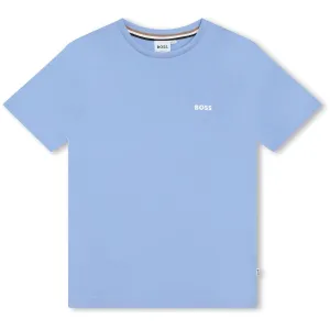Short Sleeves Tee-Shirt - Pale Blue
