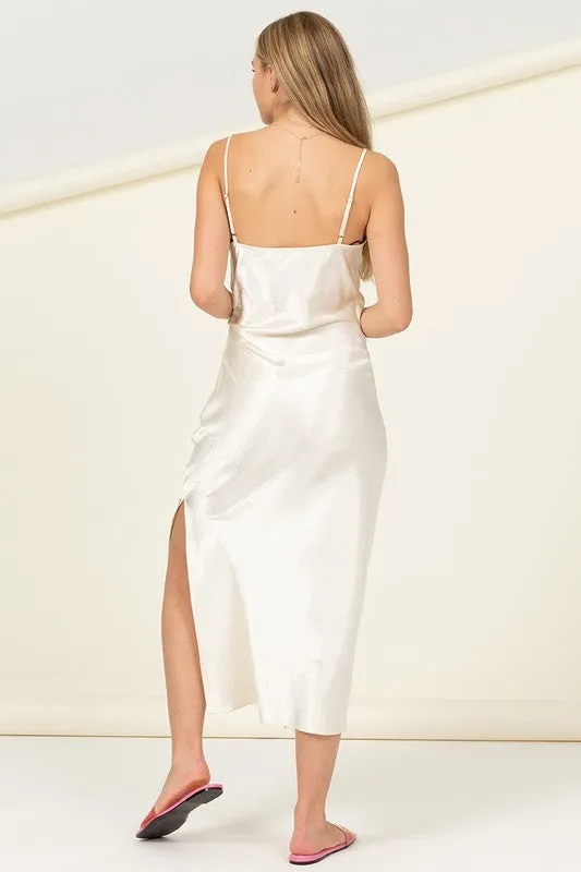Side Slit Maxi Dress