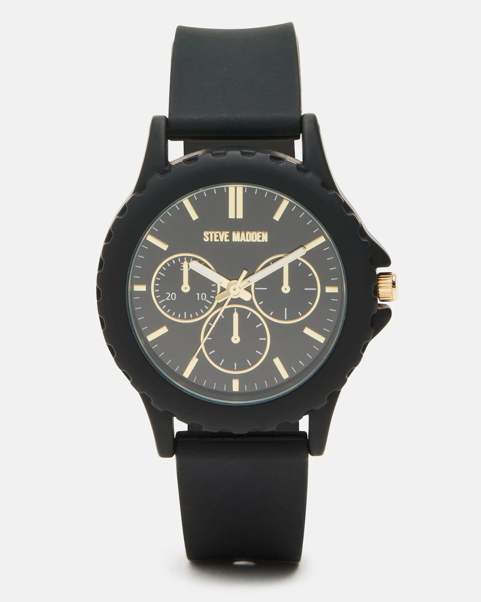 SILICONE WATCH BLACK