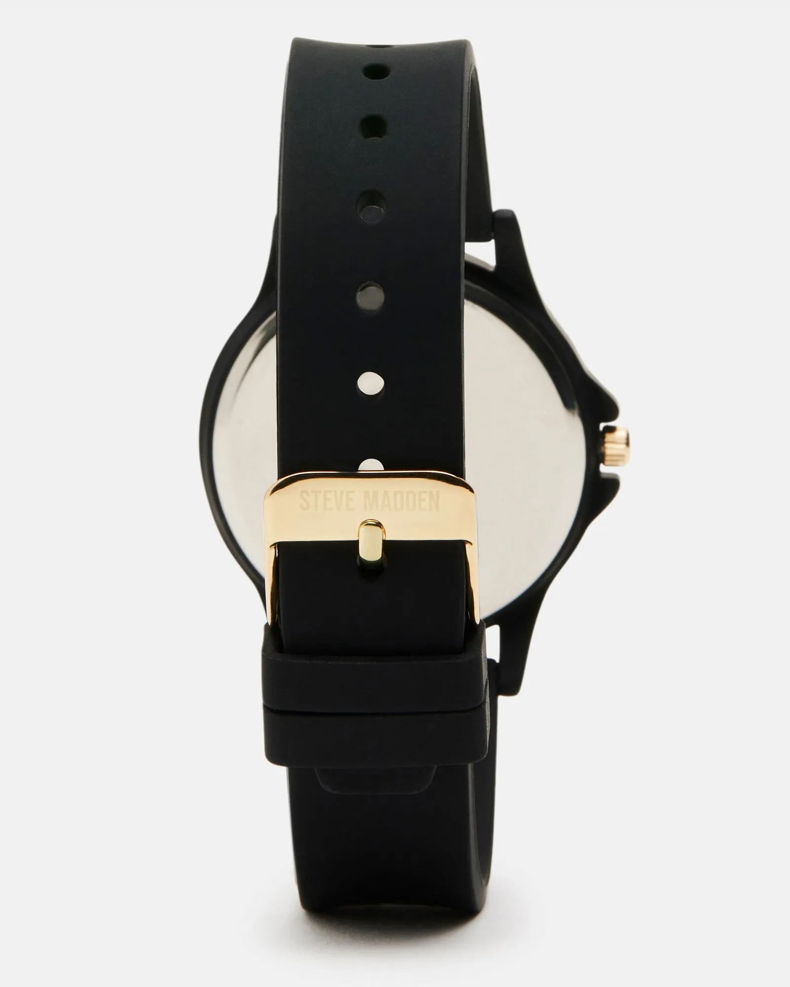SILICONE WATCH BLACK