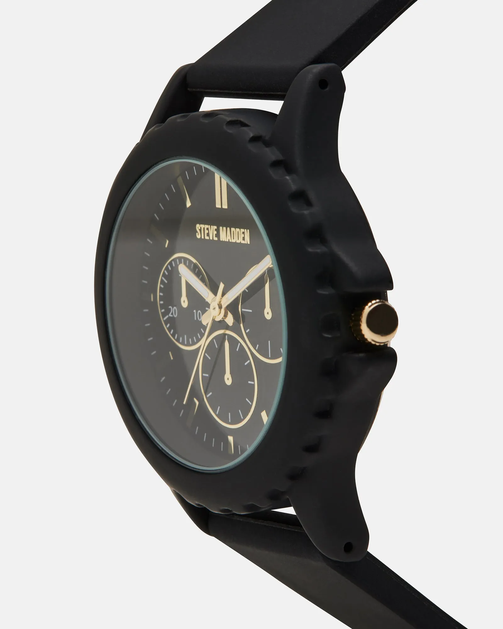 SILICONE WATCH BLACK