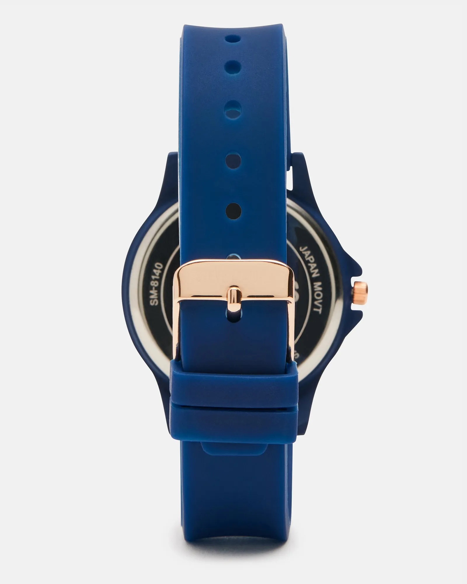 SILICONE WATCH NAVY