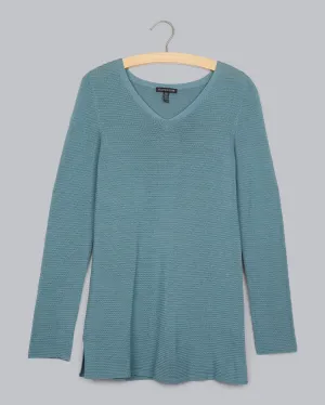 Sleek Tencel Texture Pullover