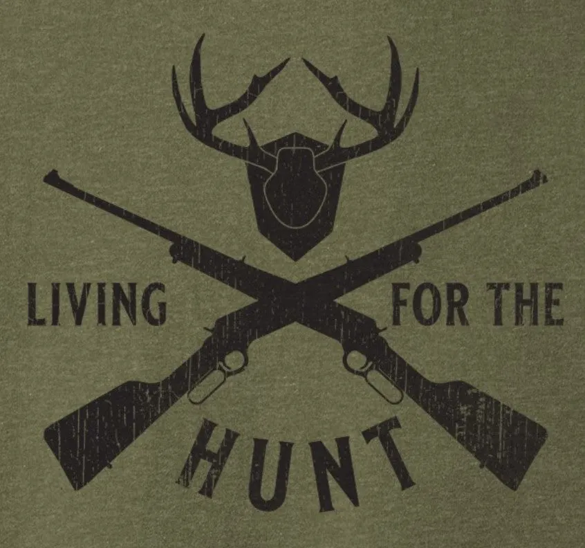 Slim Fit - T-Shirt - Livin' for the Hunt