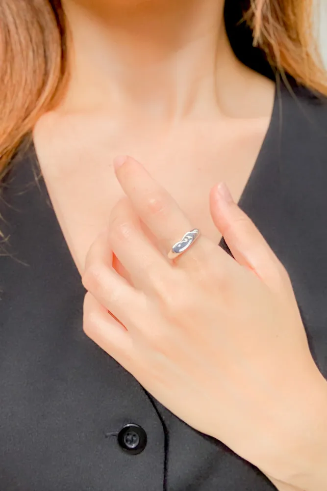Smiley Ring (925 Silver)