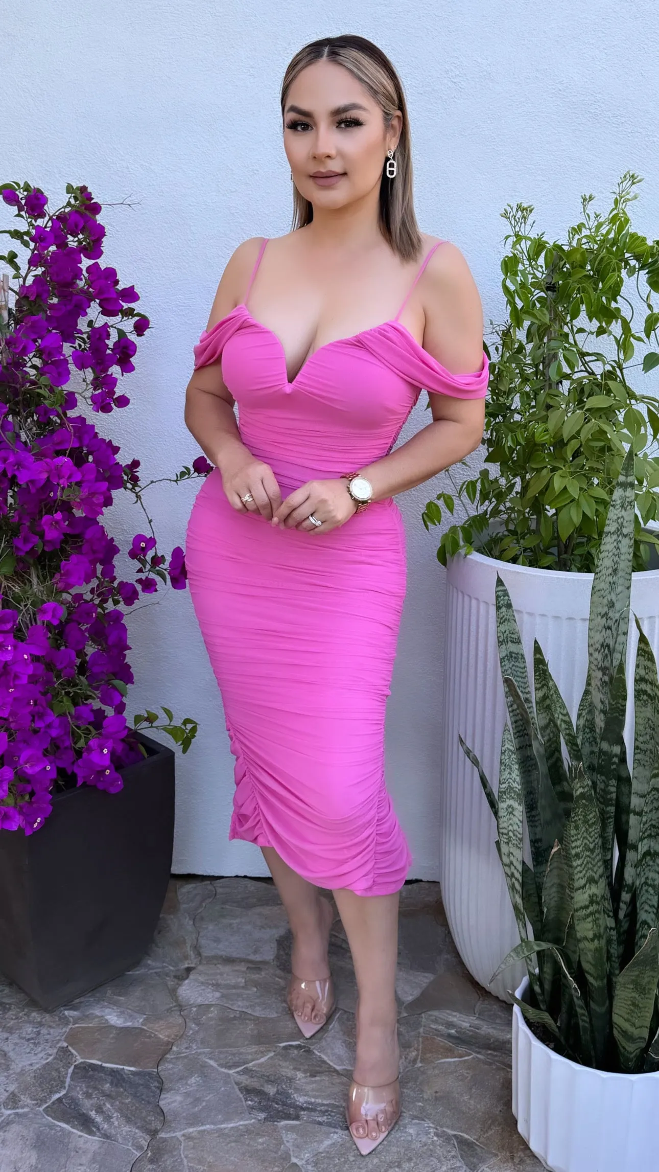 SOFIA PINK DRESS