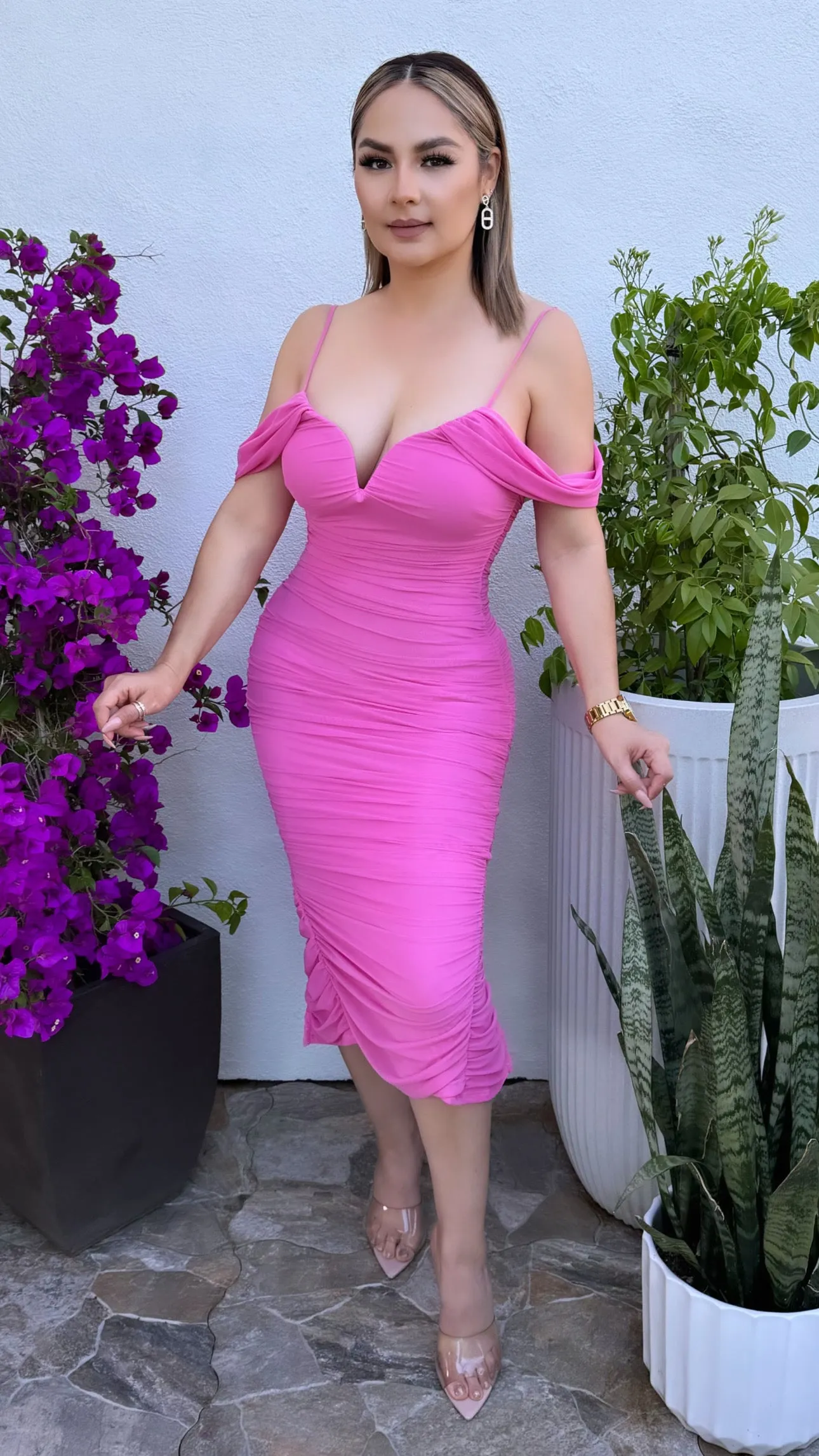SOFIA PINK DRESS