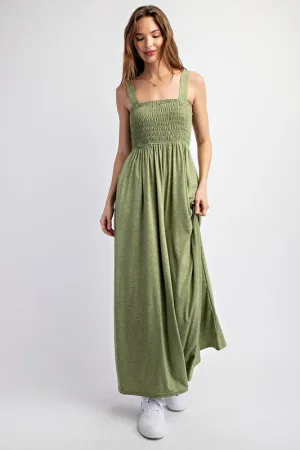 Soft Jersey Comfortable Sleeveless Wide Leg Jumpsuit
