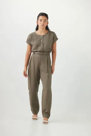 Sophia Pant in Linen Blend