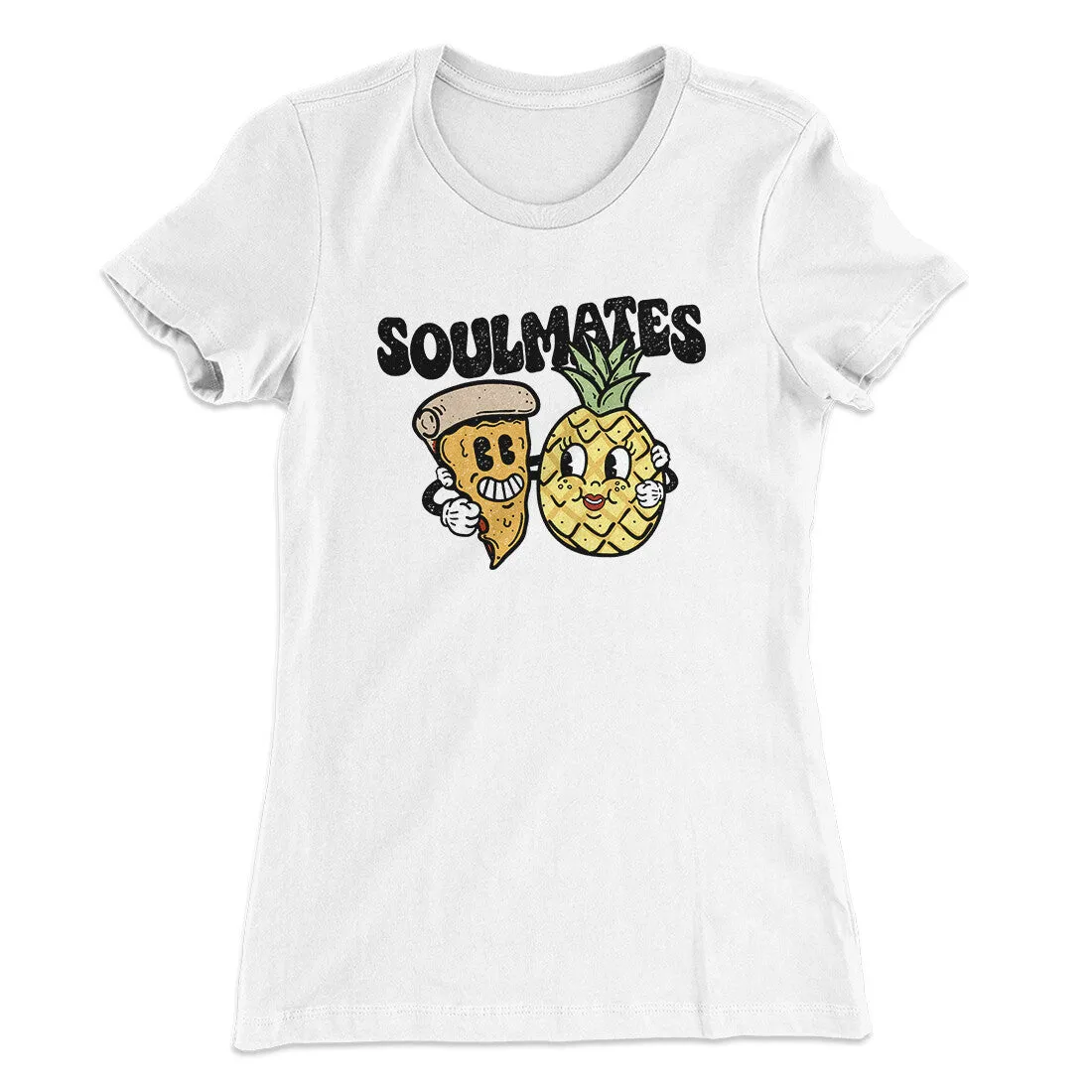 Soulmates Pineapple & Pizza Women's T-Shirt