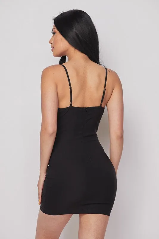 SPAGHETTI MINI DRESS-HOEA21976