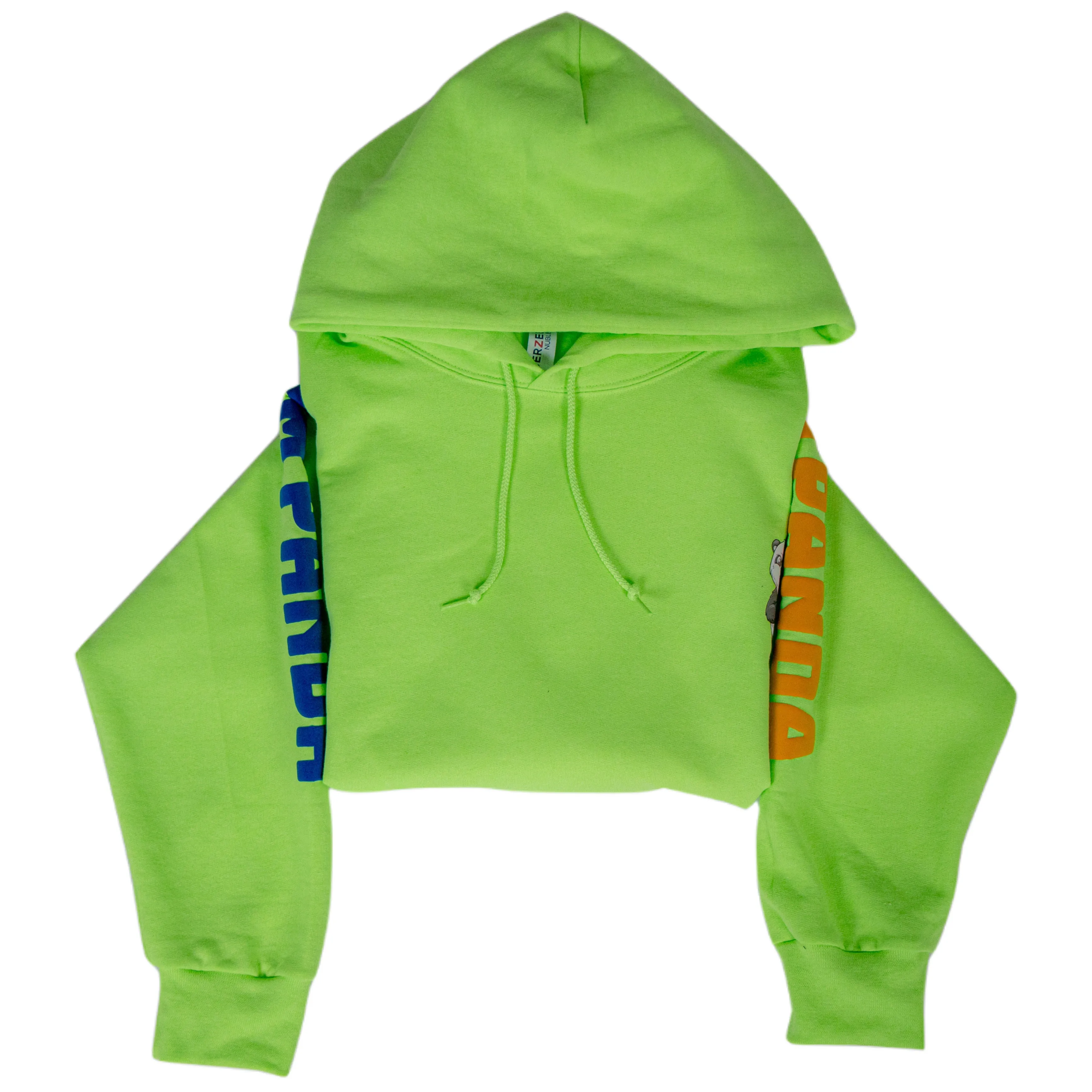 Special Edition Team Panda Pullover Hoodie (Neon Green) From the New Fall Panda Collection