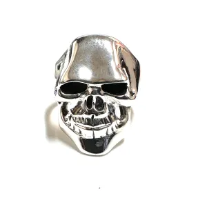 Sterling Silver Solid Skull Ring