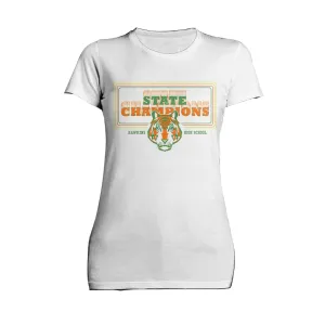 Stranger Things Hawkins High Tigers Champions Official Women's T-Shirt